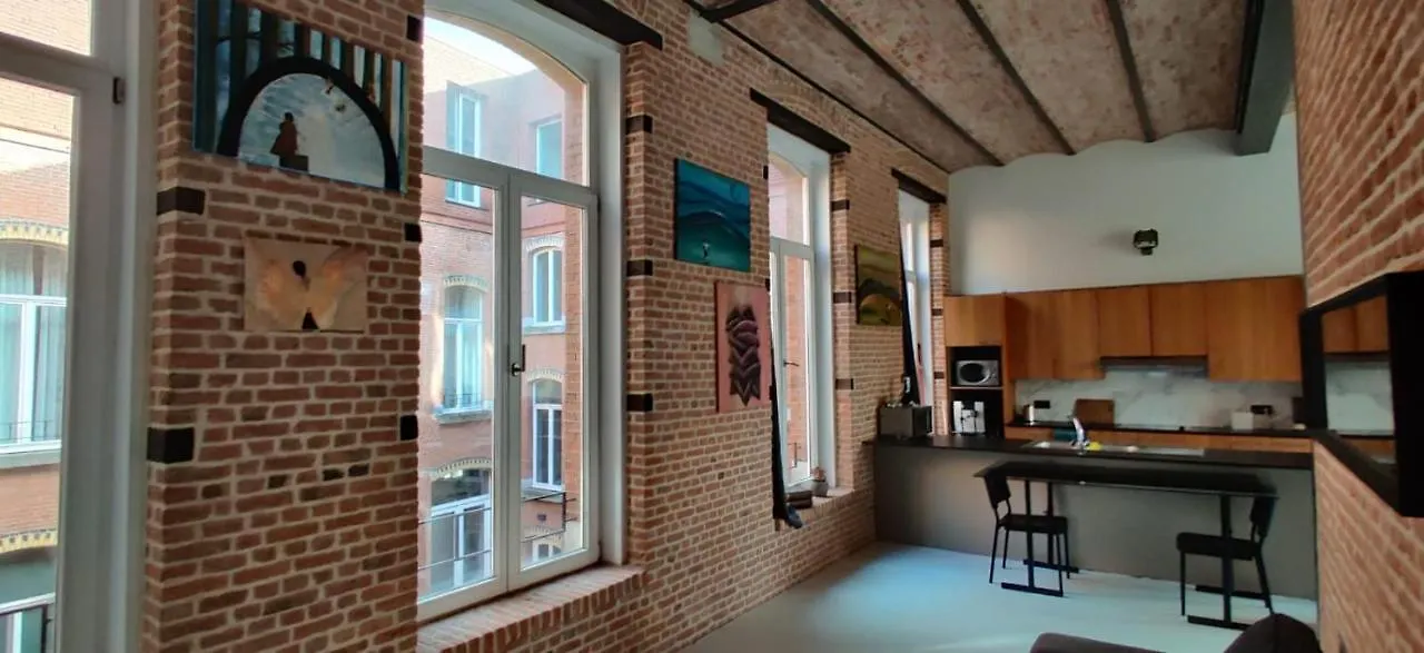 Crazy Beautiful Loft 4U-Be In Quiet Area Antwerp Apartamento